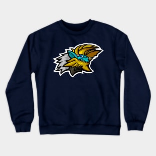 Zinogre Mascot Logo v.1 Crewneck Sweatshirt